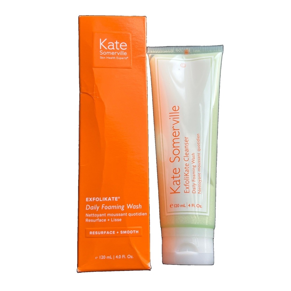 Kate Somerville ExfoliKate Cleanser Daily Foaming Wash 4OZ New Sealed In Box